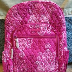 Vera Bradley Stamped Paisley Campus Backpack